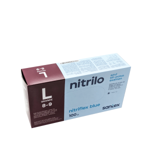 Nitrilhandske Nitriflex Blue L