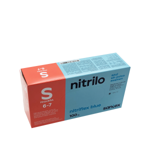 Nitrilhandske Nitriflex Blue S
