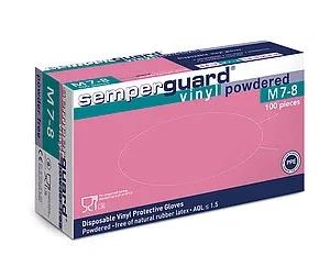 Semperguard Vinylhandske puder S 6-7 100 st