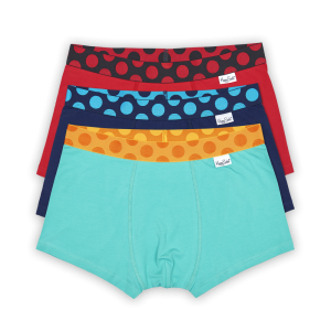 3PACK KALSONGER – Blå/Grön/Röd