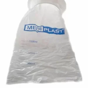 Kräkpåse PE/PP Mediplast – 1,5L med plastring 50 st