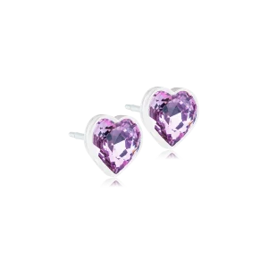 MP Heart 6 mm, Light Amethyst