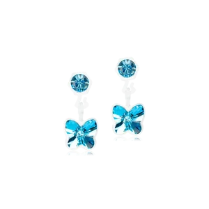 MP Pendant Butterfly 4/5 mm, Aquamarine