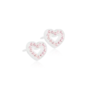 MP Brilliance Heart Hollow 10 mm, Light Rose