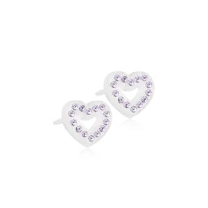 MP Brilliance Heart Hollow 10 mm, Violet